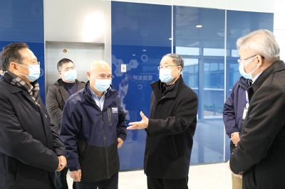 2022年1月13日，浙江省委常委、政法委書記王昌榮走訪海寧天通泛半導體產業(yè)園