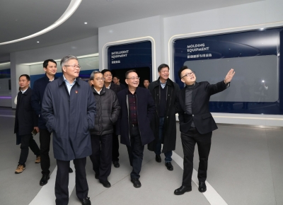 2020年12月16日時任浙江省經濟與信息化廳廳長徐旭調研天通